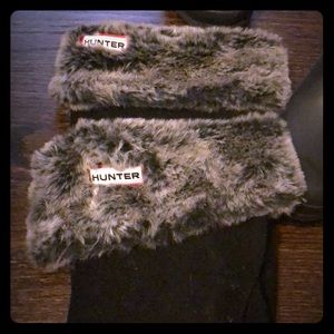 Hunter Fleece Liner with Faux Fur Cuff